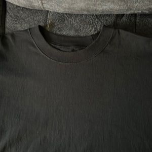 Solid black premium cotton Tee -FINAL PRICE-